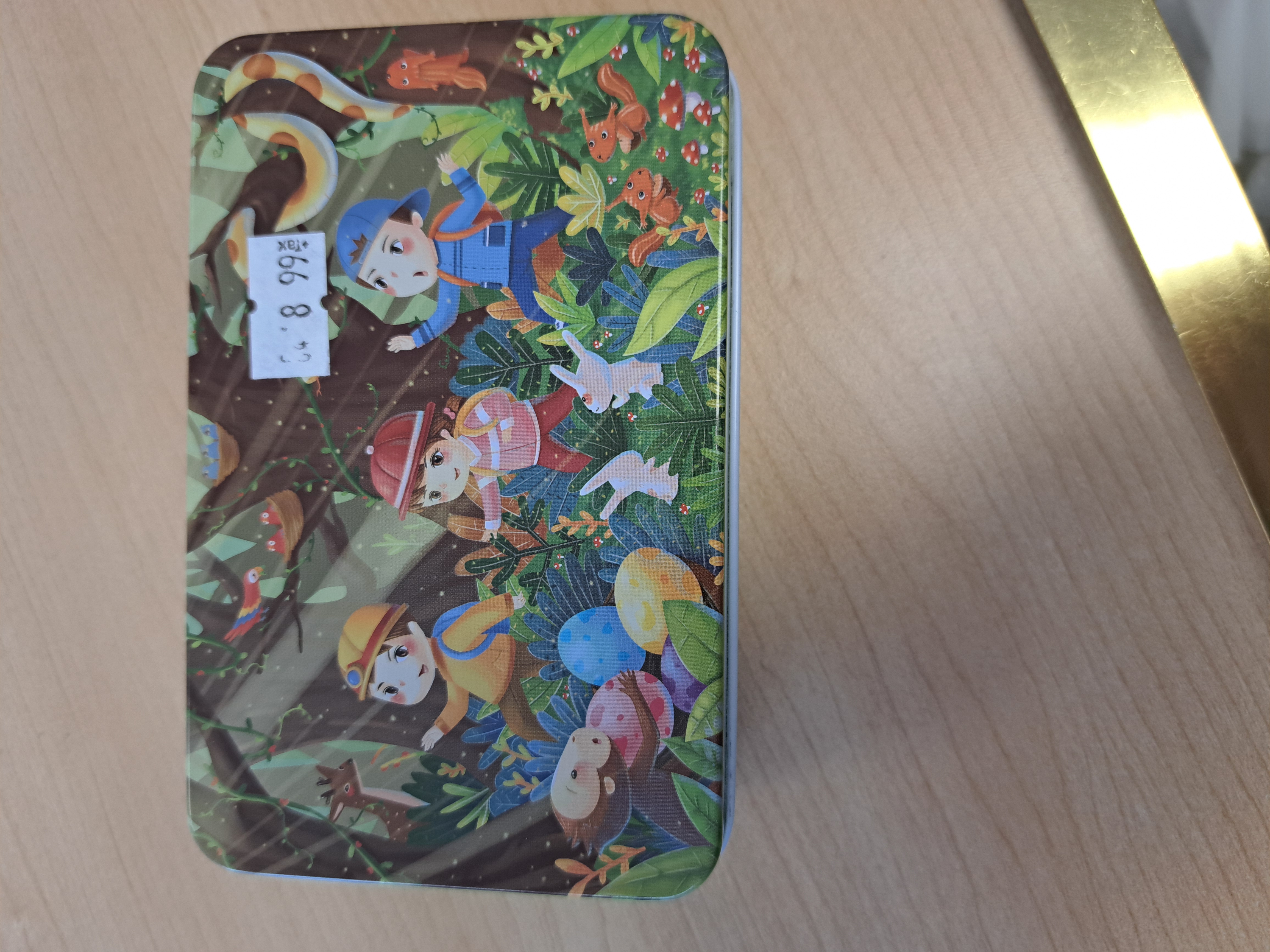 casse tête pour enfant en boite